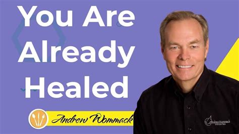 Andrew Wommack Ministries - You Are Already Healed - YouTube | Book of ...