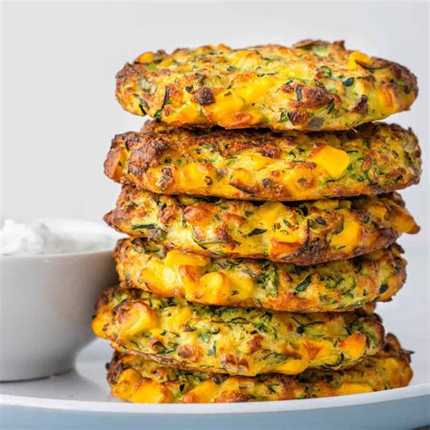 Zucchini Corn Fritters - Cooking With Ayeh