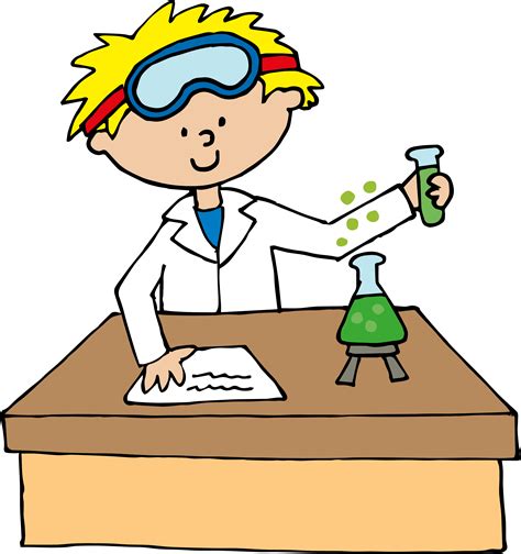 Experiment Science Project Laboratory Cartoon Scientist Png Clipart ...