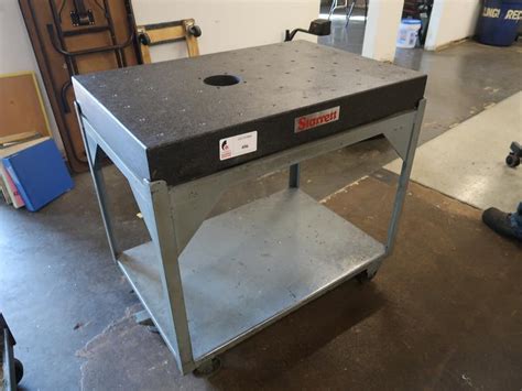 Machines Used | Starrett 36" x 24" x 4" Granite Surface Plate with ...