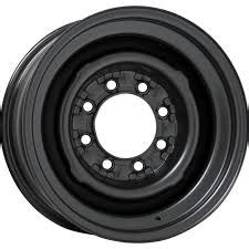 AMERICAN STEEL WHEEL 8-LUG BLACK Matte Black 8x16 , ET=0, 8x165.1 ...