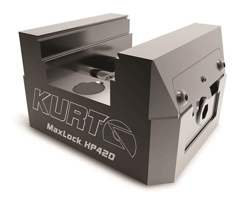 Kurt Introduces Self-Centering MaxLock™ HP420 5-Axis Vises – Available ...