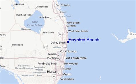 Map Of Boyton Beach Florida - Cape May County Map