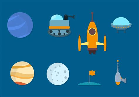 Spaceship Free Vector Art - (2984 Free Downloads)