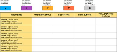 Employee Attendance Tracker Excel Templates - Clockify™