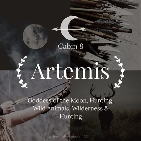 Artemis - Goddess of the Moon, Hunting, Wild Animals, Wilderness ...