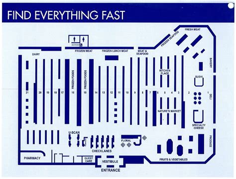 Walmart Grocery Layout By Aisle - FREE DOWNLOAD