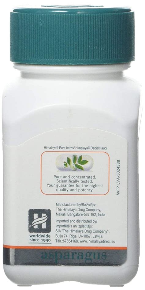 Himalaya Wellness Pure Herbs Shatavari Women's Wellness - 60 Tablets ...