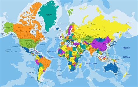 World Map With Countries World Map With Countries Political Map ...