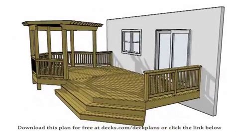 Deck Plans. 100's of free plans available for the DIY - YouTube