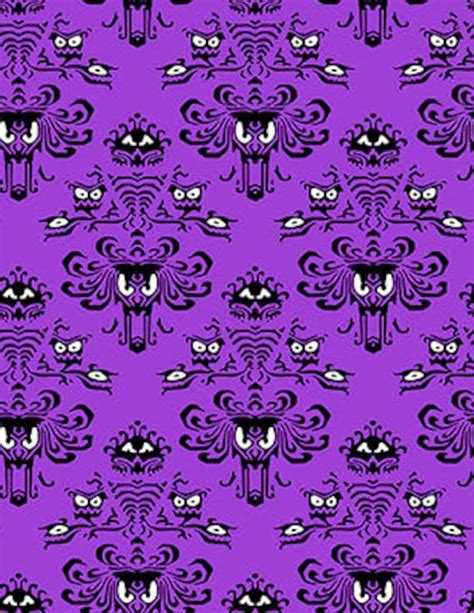 The Haunted Mansion Wallpaper Repeating Pattern Digital File - Etsy