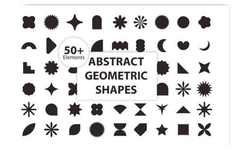 Abstract Geometric Shapes Graphic by endiarrai · Creative Fabrica