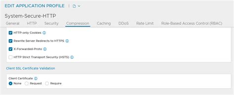 NSX Advanced Load Balancer SSL Client Certificate Validation