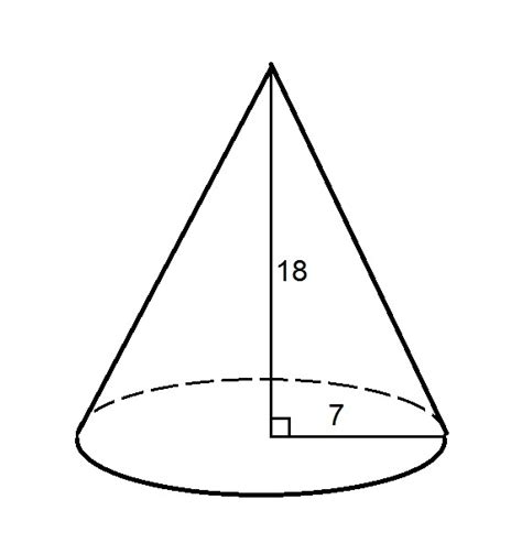 Volume Of A Cone Questions And Answers