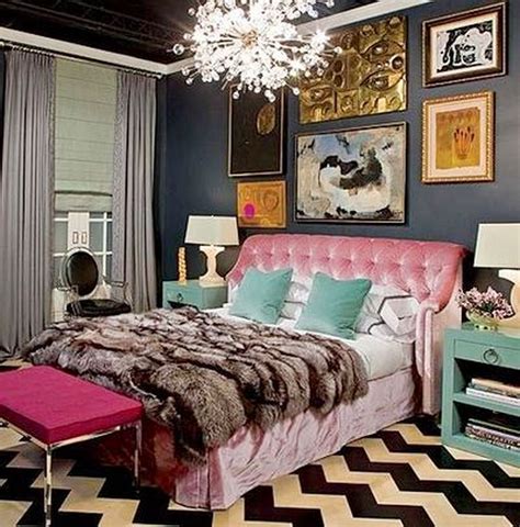 30+ Decoration Ideas To Get Your Edgy Bedroom Style | Eclectic bedroom ...