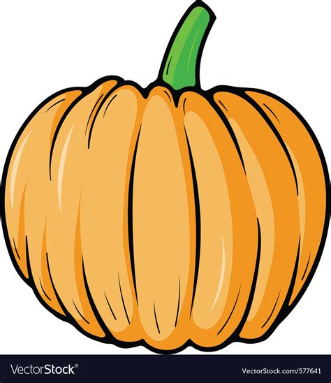 Pumpkin cartoon Royalty Free Vector Image - VectorStock