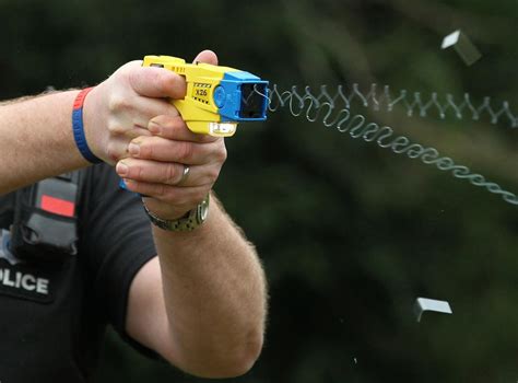 Taser use by police rises by 50 per cent in five years, according to ...