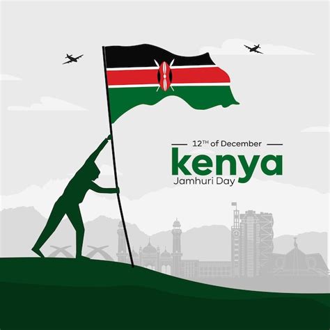 Premium Vector | Kenya Jamhuri Day Illustration