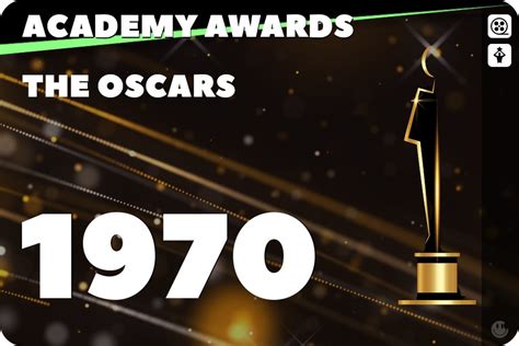 1970 Oscars 42nd Academy Awards