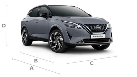 Colors and Dimensions, Boot space - Nissan Qashqai – SUV | Nissan