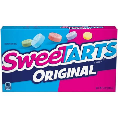 2 SweeTARTS Original Candy Movie Theater Boxes 5 oz Free Shipping ...