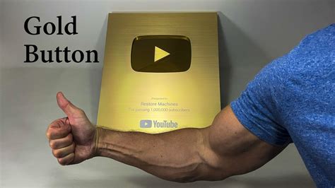 Unboxing the YouTube Golden Play Button award - YouTube