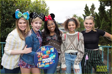 Full Sized Photo of meg donnelly zombies cast disney go fan fest 27 ...