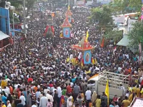 Jagannath Rath Yatra 2023 route Highlights: Priests, devotees take part ...