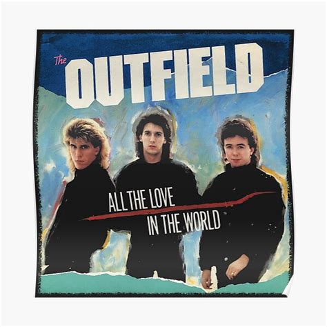 "THE OUTFIELD BAND" Poster for Sale by turamakei | Redbubble