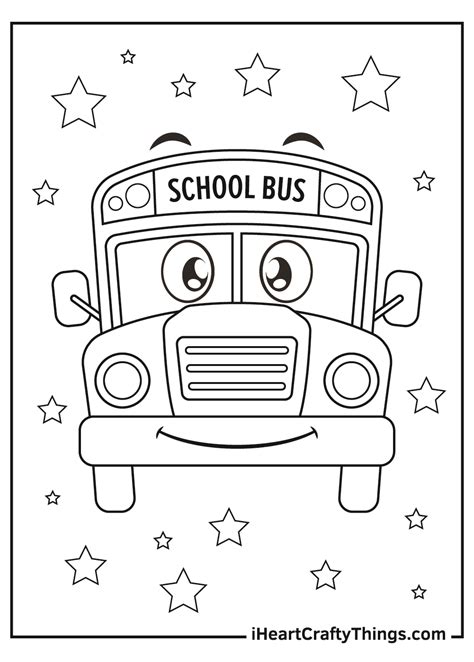 School Bus Coloring Pages (Updated 2021)