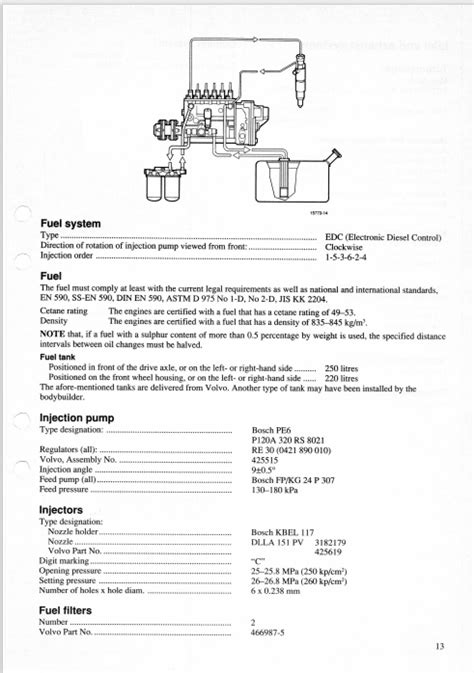 Volvo Service Manual Articulated Bus B10L Specifications 1996 TP15889/1 ...