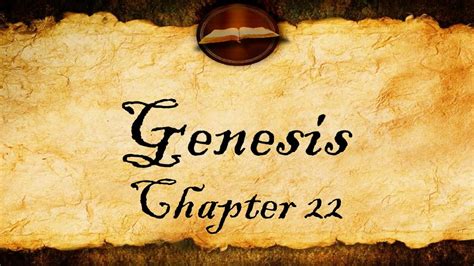 Genesis Chapter 22 - KJV Bible Audio With Text - YouTube