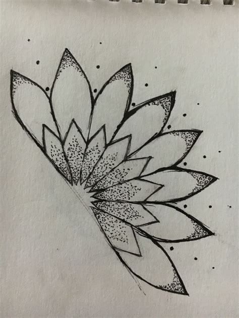 Half Mandala Dotwork | Half mandala tattoo, Mandala tattoo design ...