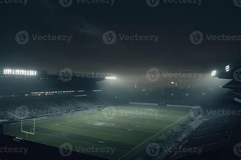 a football stadium at night . Generative ai 23775915 Stock Photo at ...