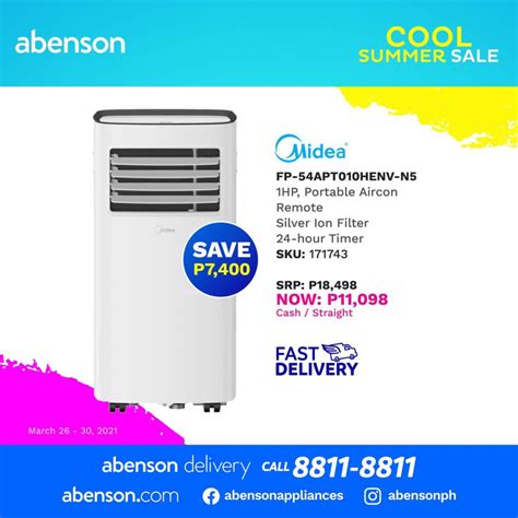 Abenson – Cool at Home Aircon Deals | Manila On Sale