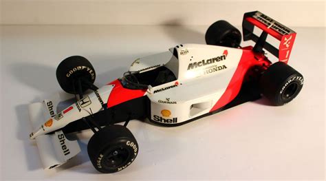 TAMIYA McLAREN-HONDA MP4/6 F1 1/12 SCALE BUILT MODELKIT,NO BANDAI ...