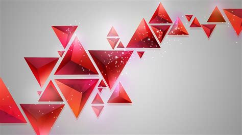 Abstract Triangle Background