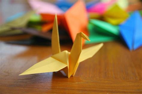 paper crane origami ~ craft art ideas