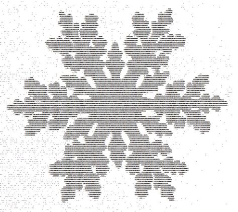 Text art snowflake | Text art, Ascii art, Christmas text