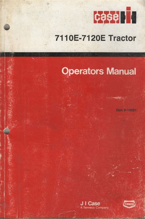 Case/IH 7110 7120 Magnum Tractor Operators Manual - SPS Parts