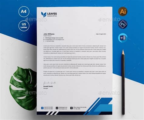 30 Best Microsoft Word Letterhead Templates ( Letterhead Design Tips ...