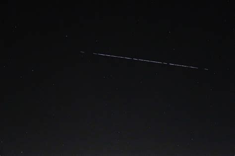 SpaceX Starlink satellite train lights up Northwest night sky - The ...