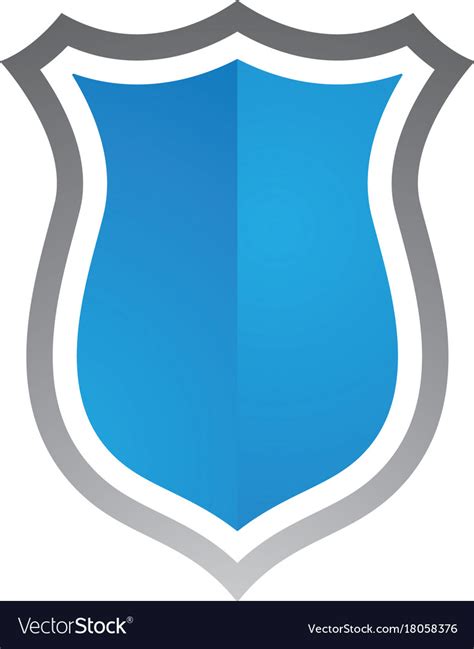 Security guard logo design shield template Vector Image