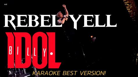 BILLY IDOL - REBEL YELL (KARAOKE, THE BEST VERSION!) - YouTube