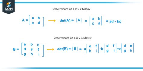 Determinant of a matrix - Explanation & Examples