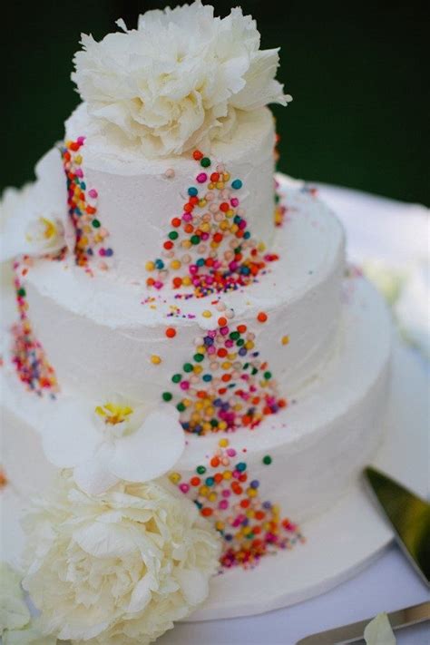 Conffetti Wedding Cakes | Confetti cake, Cake, Colorful cakes