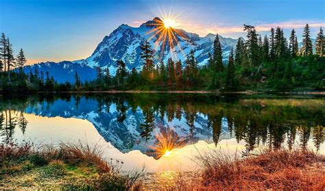 Beautiful Sunrise Mountains