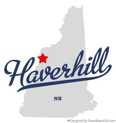 Map of Haverhill, NH, New Hampshire