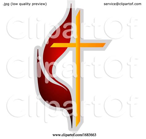 Red and Yellow Methodism Symbol by Morphart Creations #1683663