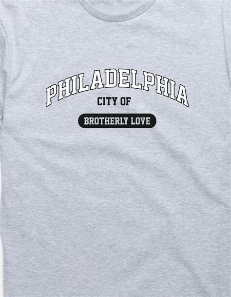 PHILADELPHIA Brotherly Love Unisex Tee - HEATHER GRAY | Tillys